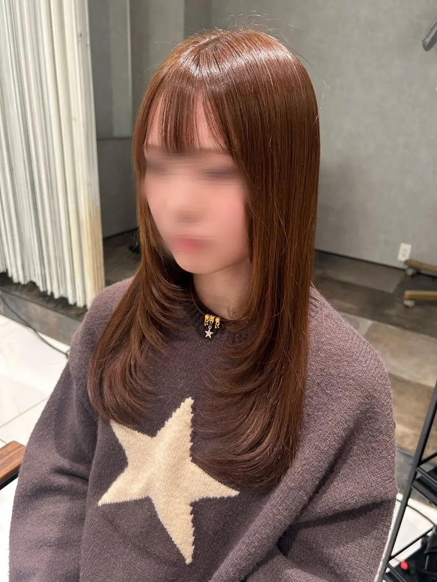 カラー 透明感カラー💙 束感マツエク🪼海月のマツエク・マツパデザイン