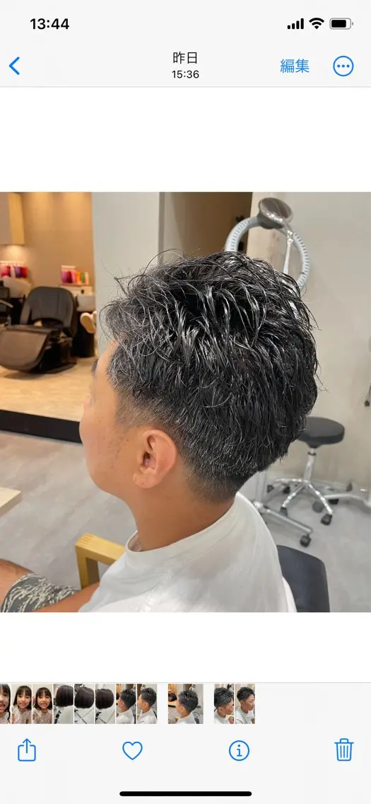 メンズ カット 永田 まどかのヘアスタイル