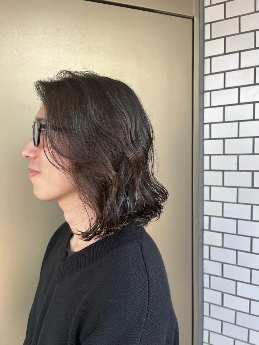 ロング メンズ 産休の為お休みです! 小島凜のヘアスタイル