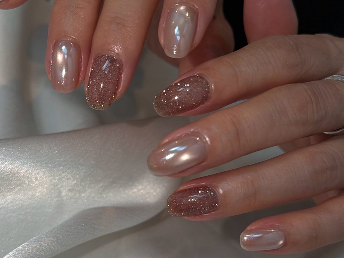 ネイル マグネットネイル ハンドネイル nailsalon suiのネイルデザイン
