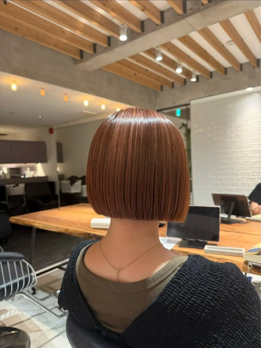 ショート ヘアカラー ☕️いいじま まなみ🫖のヘアスタイル
