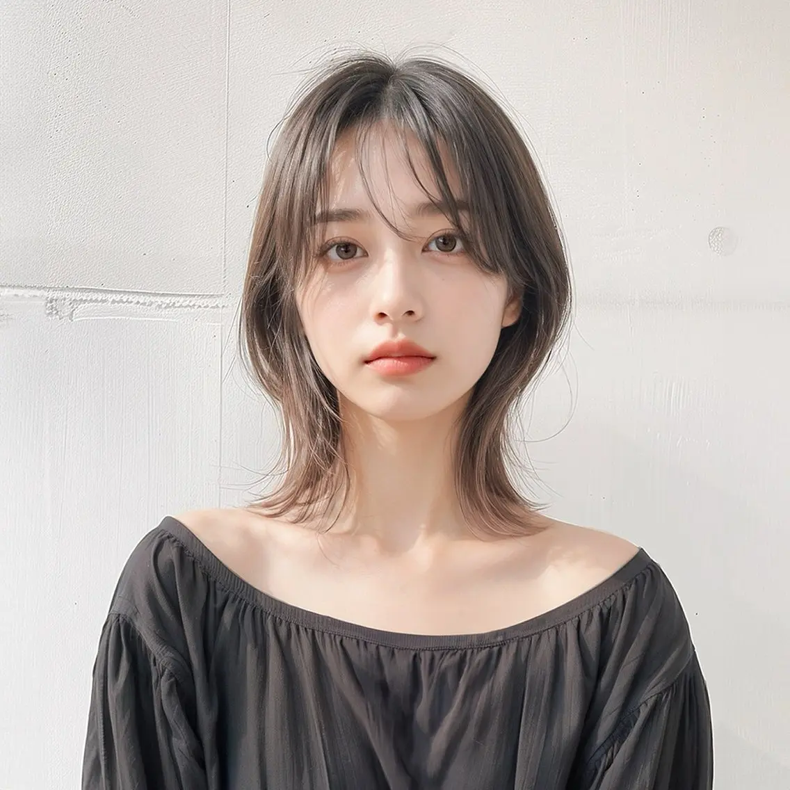 🫧透明感カラー🫧‎+カット+トリートメント🤍の写真