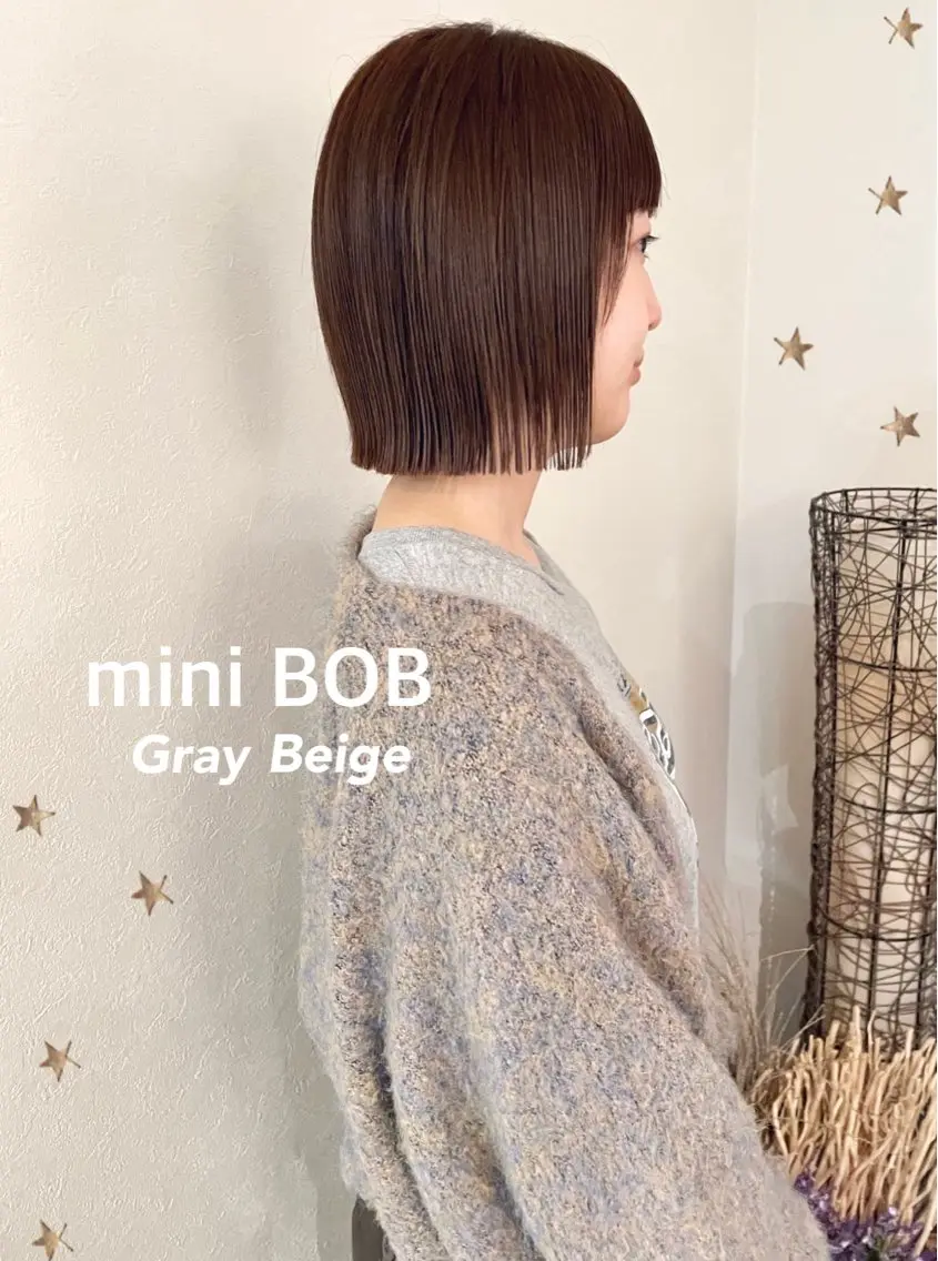 ショート カラー カット ヘアカラー 市川 千夏のヘアスタイル
