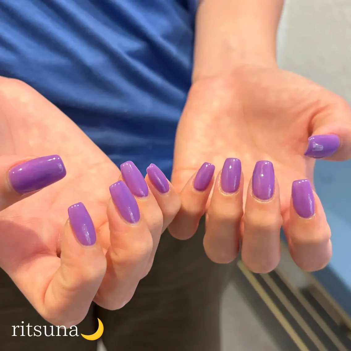 ネイル ハンドネイル ritsuna🌙 nail 堺筋本町のネイルデザイン