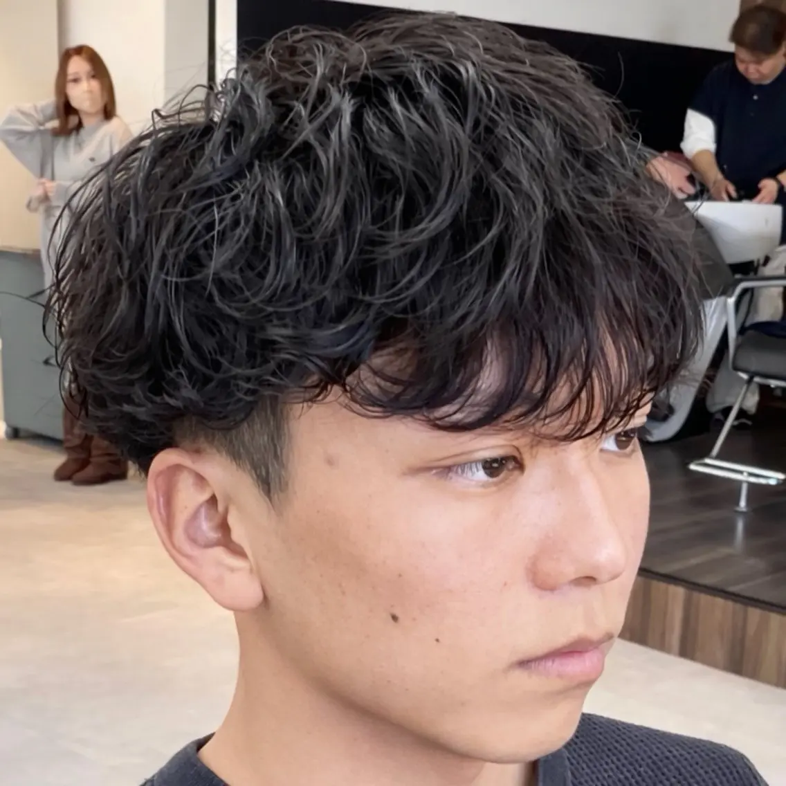 パーマ メンズ マッシュ メンズパーマ 刈り上げ カット パーマ 男の理想を叶える🔥 メンズパーマ特化|関のヘアスタイル