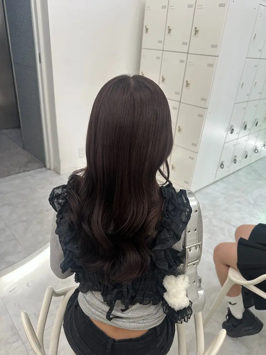 ロング カラー ヘアアレンジ ヘアカラー トリートメント 透明感カラー🎀艶髪 Anju/渋谷🎀のヘアスタイル