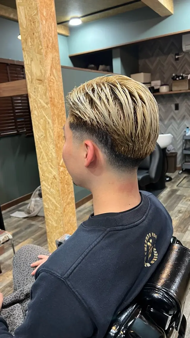ショート メンズ 荻沼 快のヘアスタイル