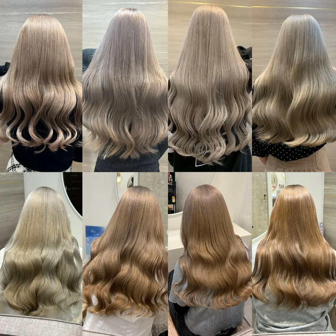 ロング カラー パーマ ヘアアレンジ メンズ 🤍韓国風レイヤー/ 艶髪🤍鳥越美羽のヘアスタイル