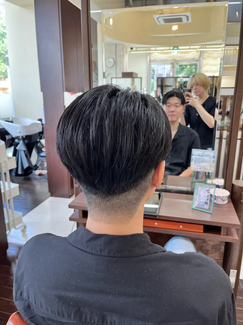 ショート メンズ センターパート 🧊メンズ特化🧊 高木航希のヘアスタイル