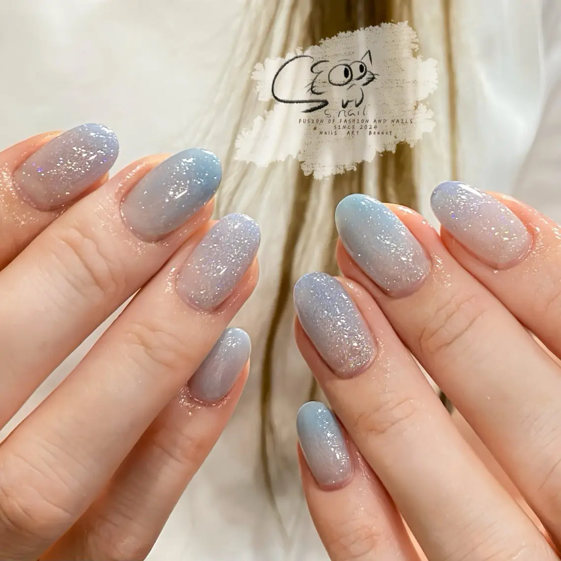 ネイル チークネイル フレンチネイル グラデーション マグネットネイル ワンカラーネイル S.nail _のネイルデザイン