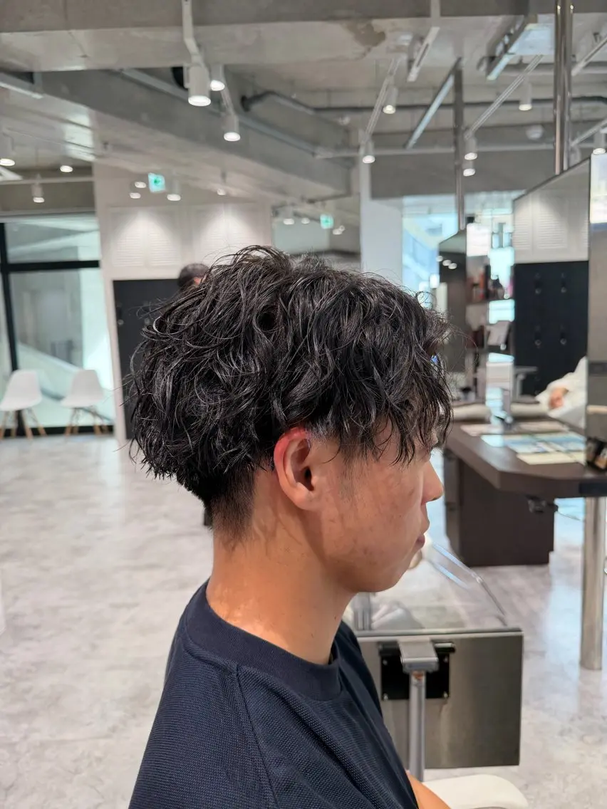 パーマ メンズ メンズパーマ ツイストスパイラルパーマ スパイラルパーマ メンズ/レイヤー ✨辻 日向のヘアスタイル