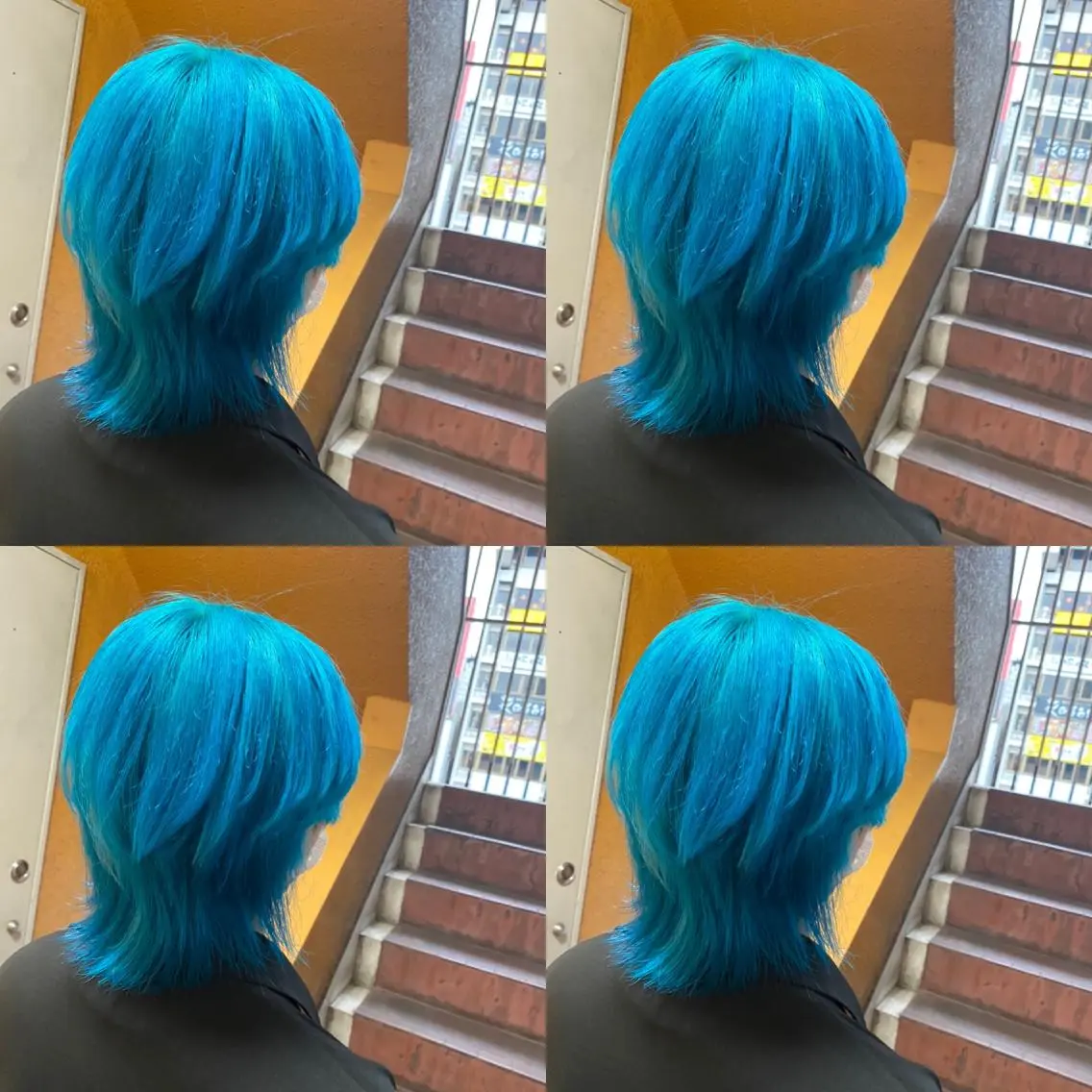 ミディアム カラー レイヤー×艶髪特化 マネージャー安藤光司のヘアスタイル