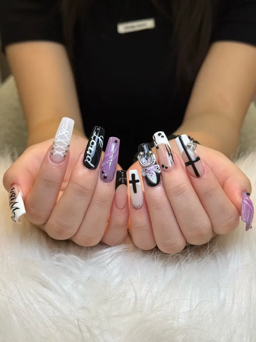 ネイル 韓国ネイル 持ち込み 冬ネイル Nihonthy Nail 新宿のネイルデザイン