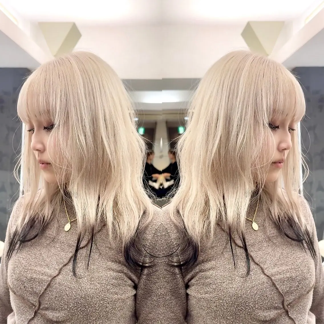 カラー ブリーチ ヘアカラー トリートメント 🧡髪質改善💛 🌸SAKURA🌸のヘアスタイル