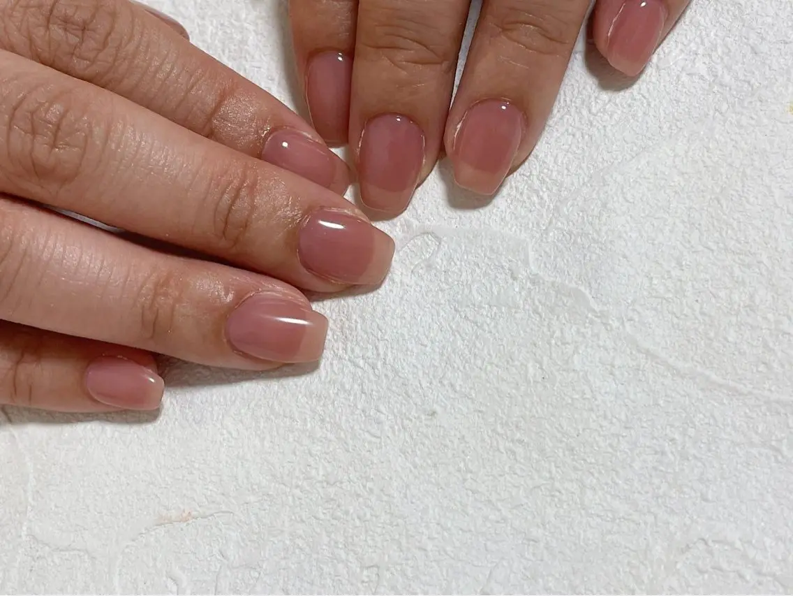 ネイル オーロラネイル フラワーネイル フットネイル フレンチネイル ジェルネイル ハンドネイル mogunail &blowのネイルデザイン
