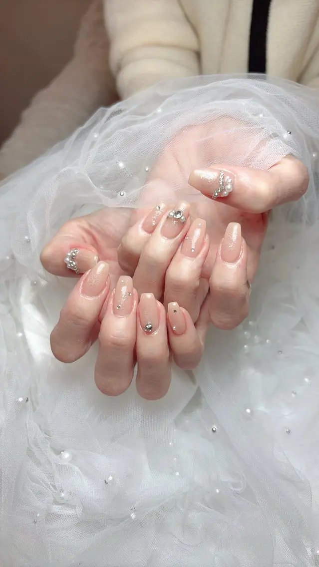 ネイル フットネイル フレンチネイル ジェルネイル ガーリー グラデーション D.d Nail Moeのネイルデザイン