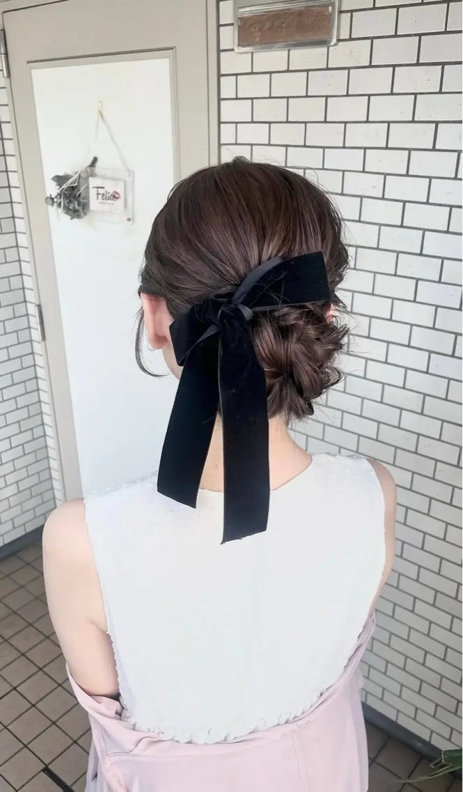 ロング ヘアセット 参列♡デートゆるふわ ヘアメイク🎀みゆうのヘアスタイル