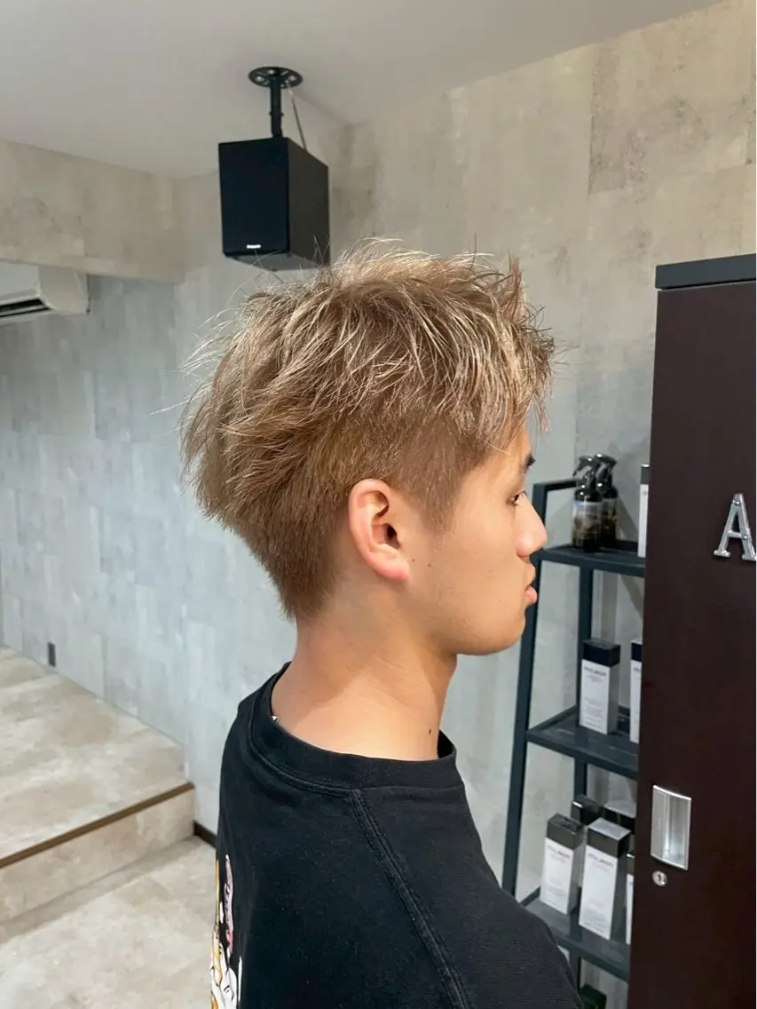 カラー メンズ ヘアカラー SoL【橋本】 ソルのヘアスタイル