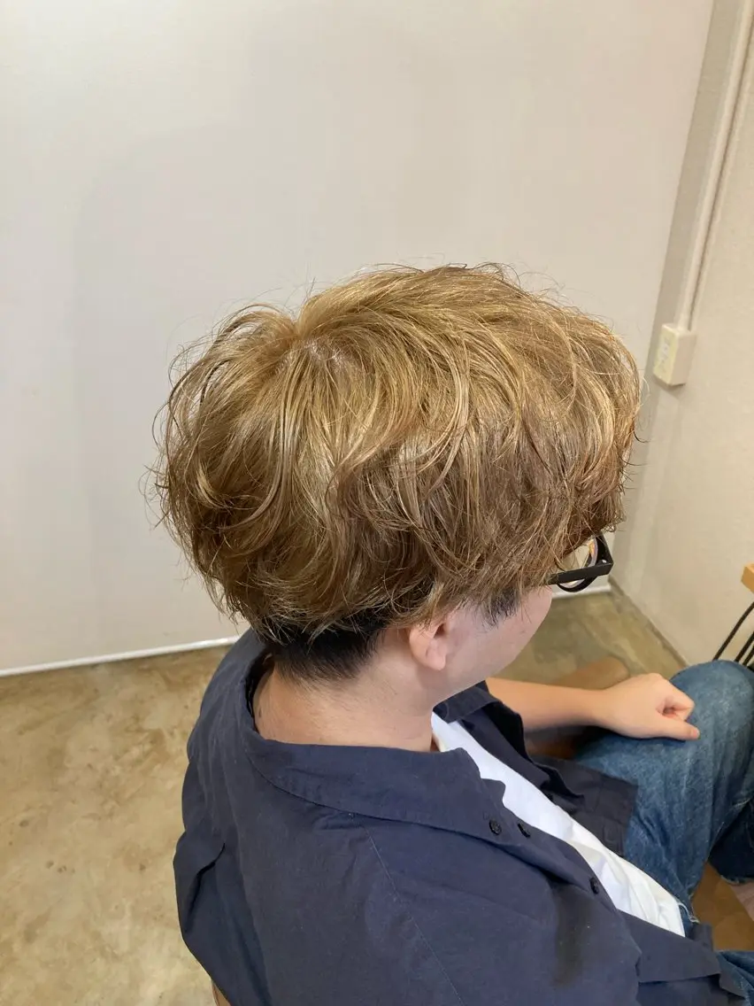 メンズ メンズパーマ カットモデル募集中/ 大城しょうかのヘアスタイル