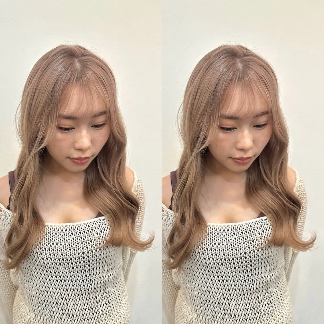 ロング カラー おおつか せいやのヘアスタイル