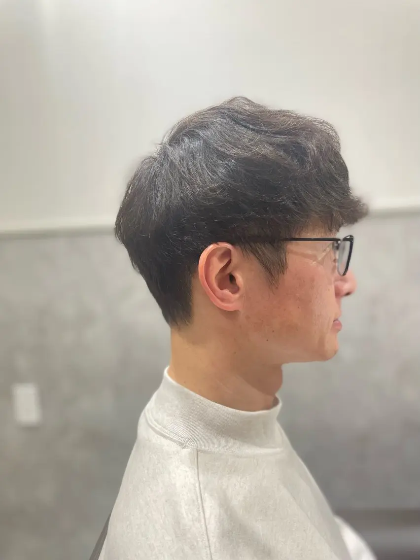 ショート メンズ メンズパーマ メンズショート ショートヘア ROCCAhair 谷山陸のヘアスタイル