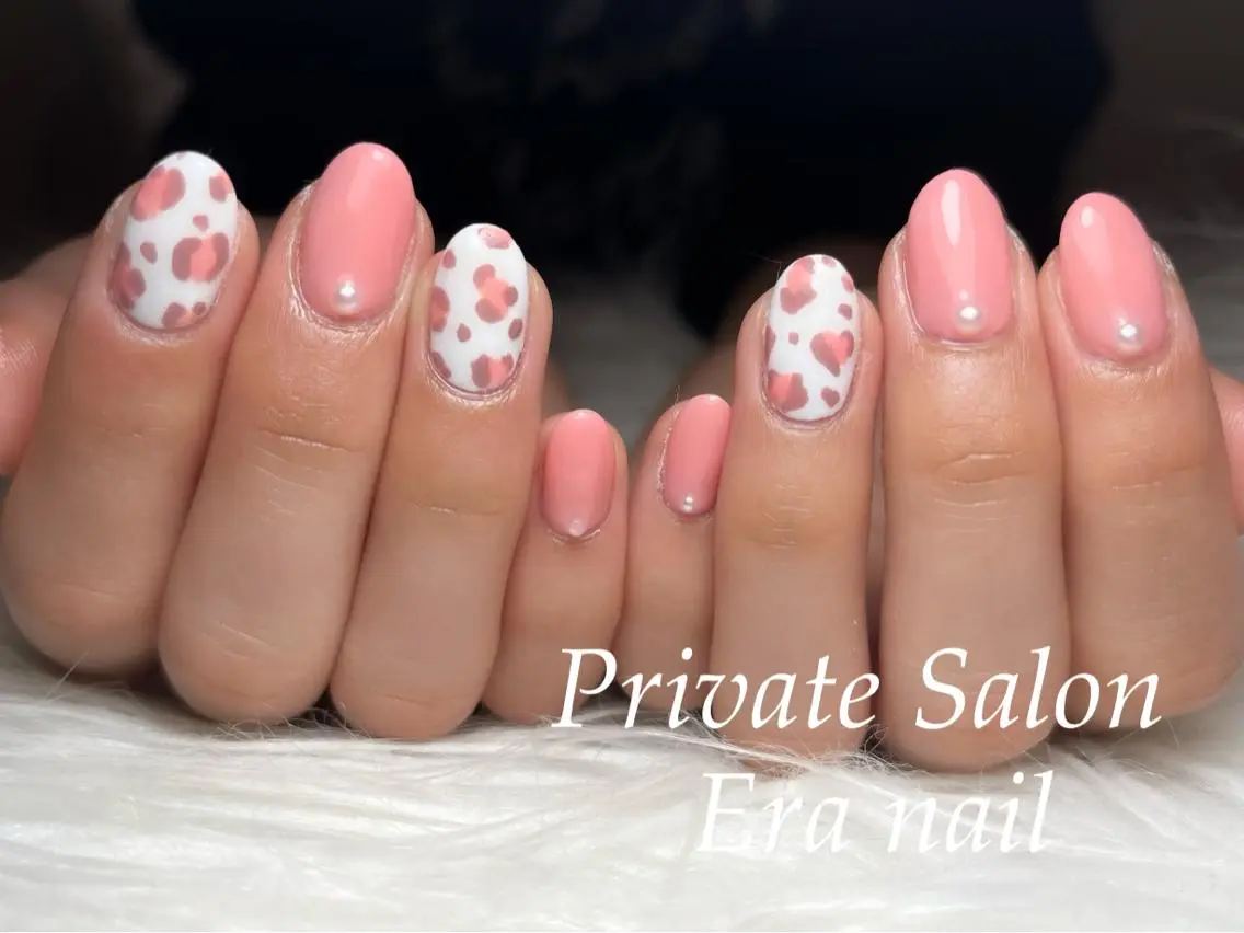 ネイル アニマル柄 Era nailのネイルデザイン