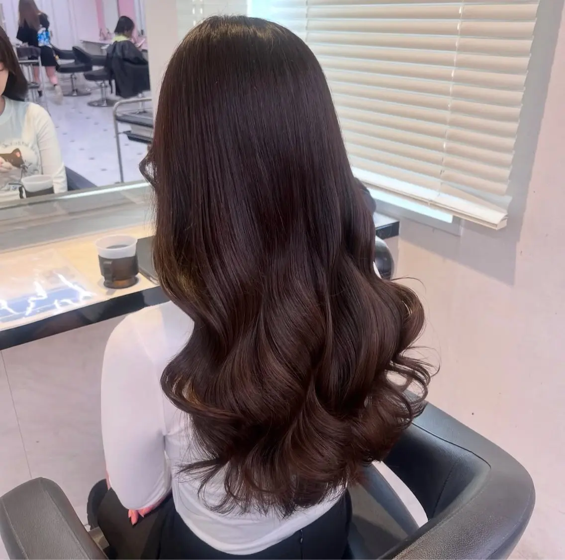 ロング カラー ヘアアレンジ 透明感カラー 韓国風カラー 韓国風ヘア ヘアカラー 渋谷カラーモデル募集 🤍【Ayaka】のヘアスタイル