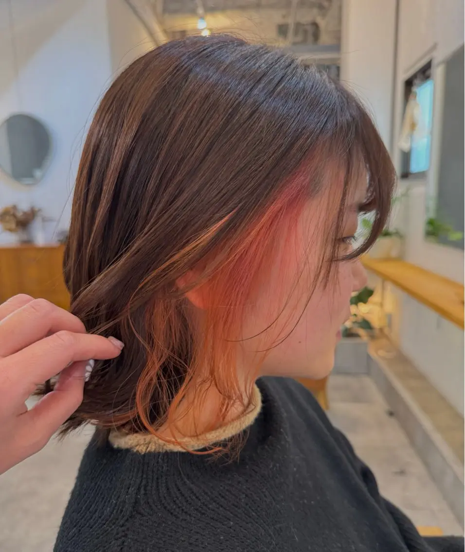 ミディアム カット ヘアカラー oceano🌎小林 穂乃花のヘアスタイル