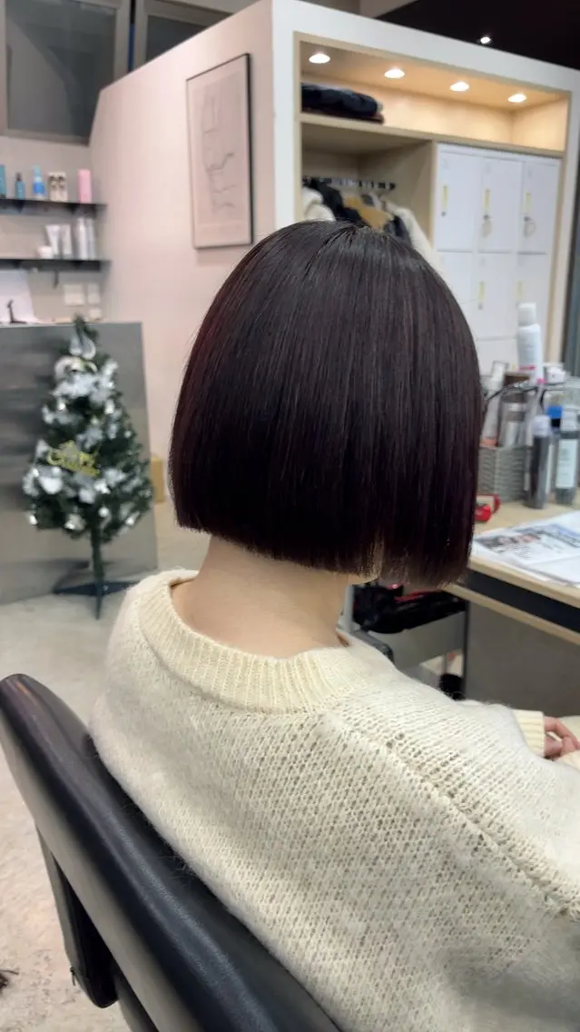🎀艶髪🎀ワンカラー+2stepトリートメント✨️ ※土日祝+¥1,100の写真