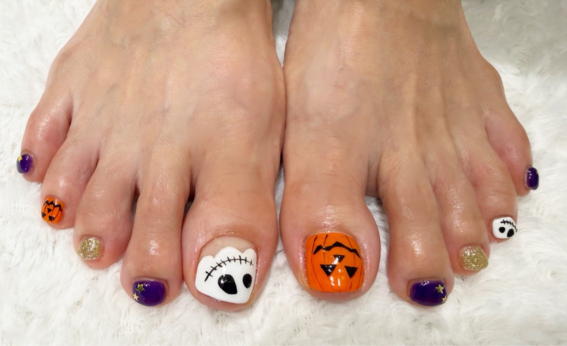 ネイル ハロウィン ネイルサロン nail_upのネイルデザイン