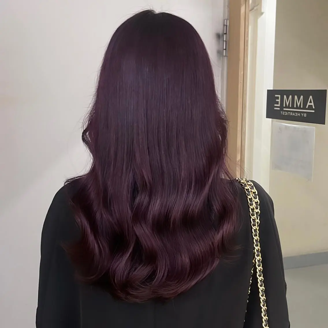 セミロング ヘアカラー トリートメント ナカヤマナナエ ♡のヘアスタイル