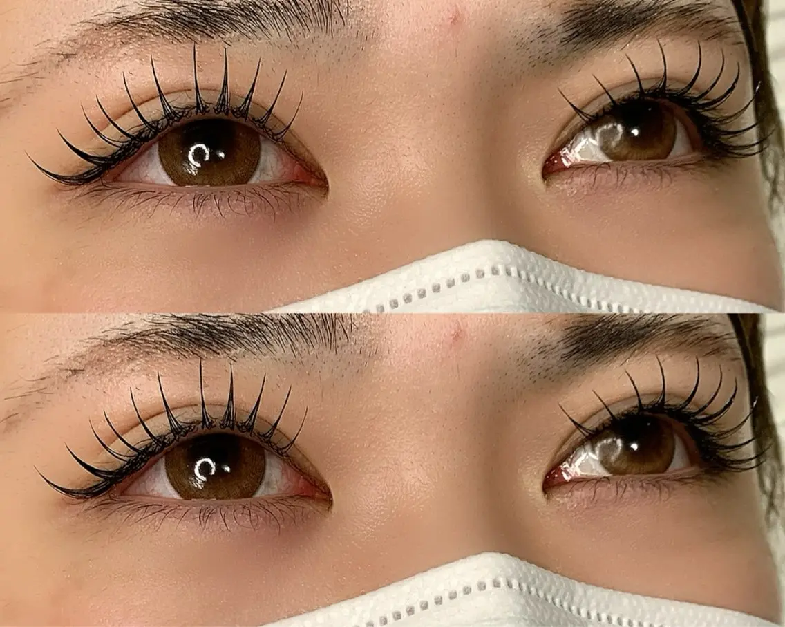 マツエク・マツパ フラットラッシュ Eyelash Salon IROのマツエク・マツパデザイン
