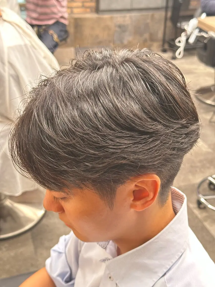 パーマ メンズ カット パーマ ラルフ/スパイキー/ フェザー/トムのヘアスタイル