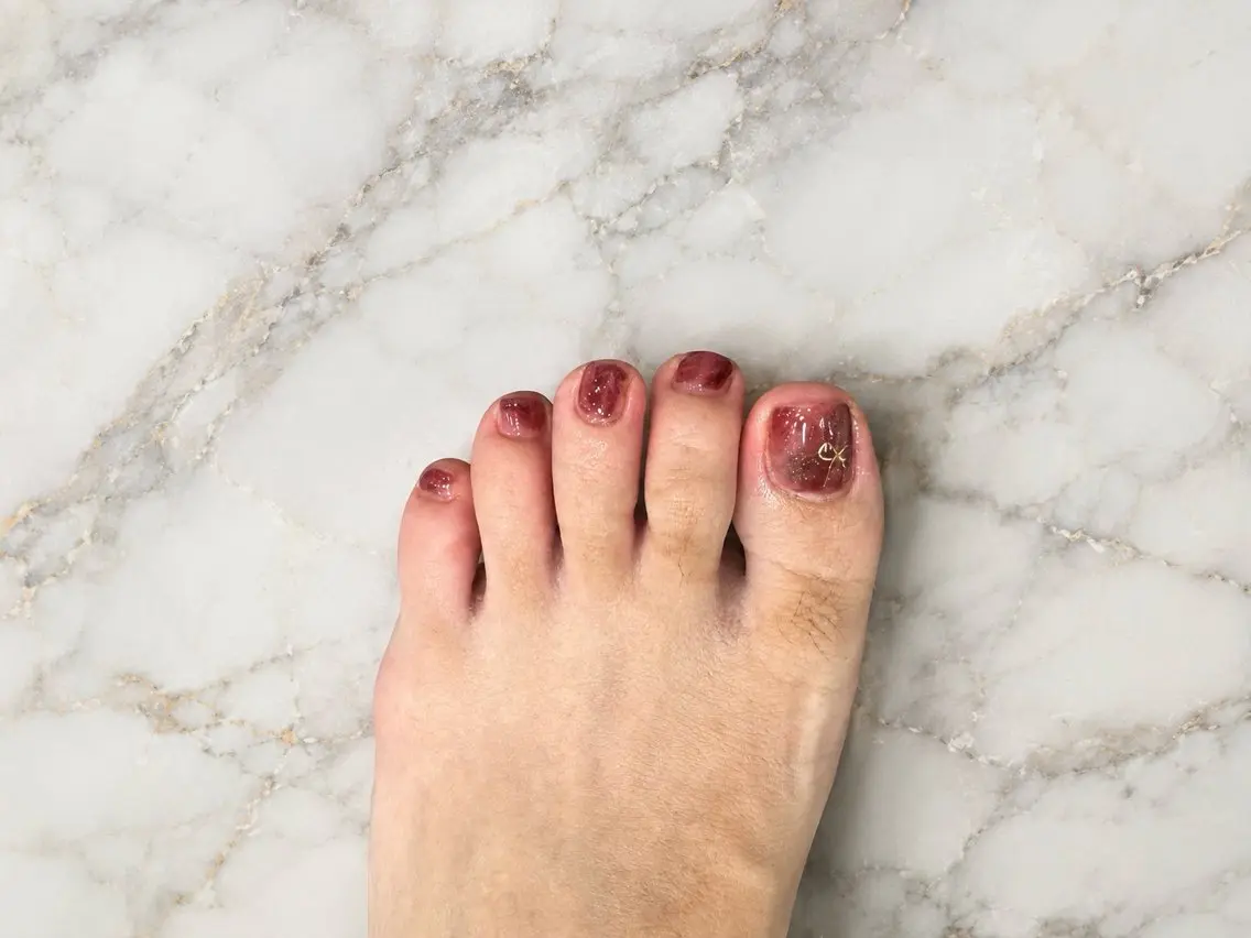 ネイル フットネイル Leo nail梅田 nanohaのネイルデザイン