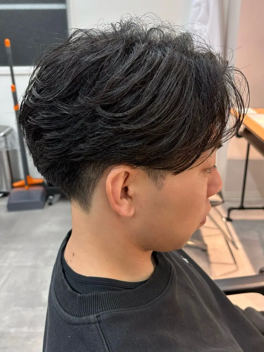 ショート メンズ 🔥フェードカット/ パーマ特化🔥/森のヘアスタイル