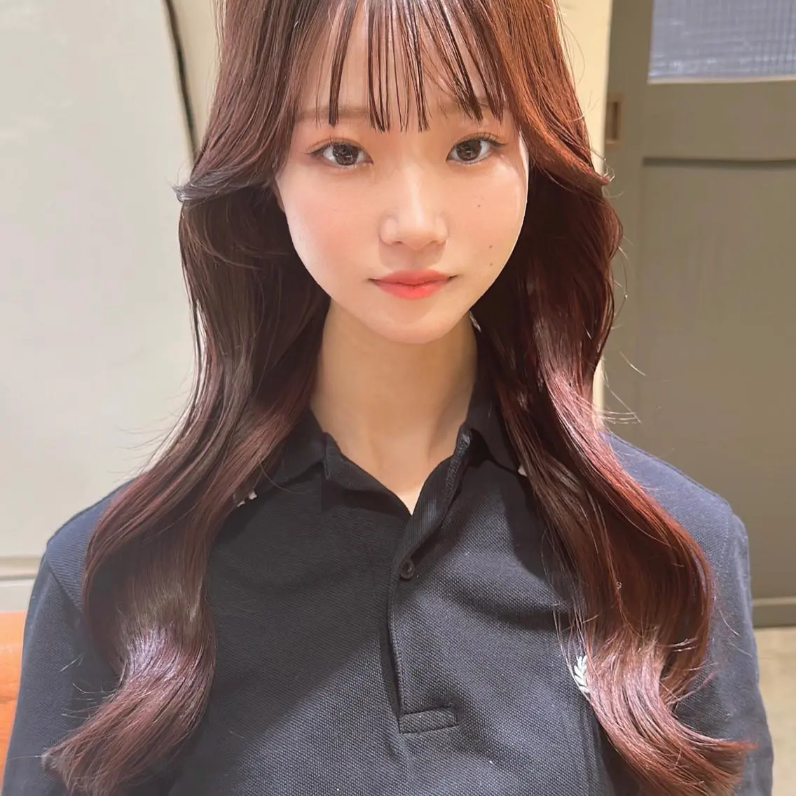 ロング 平尾 樹里のヘアスタイル