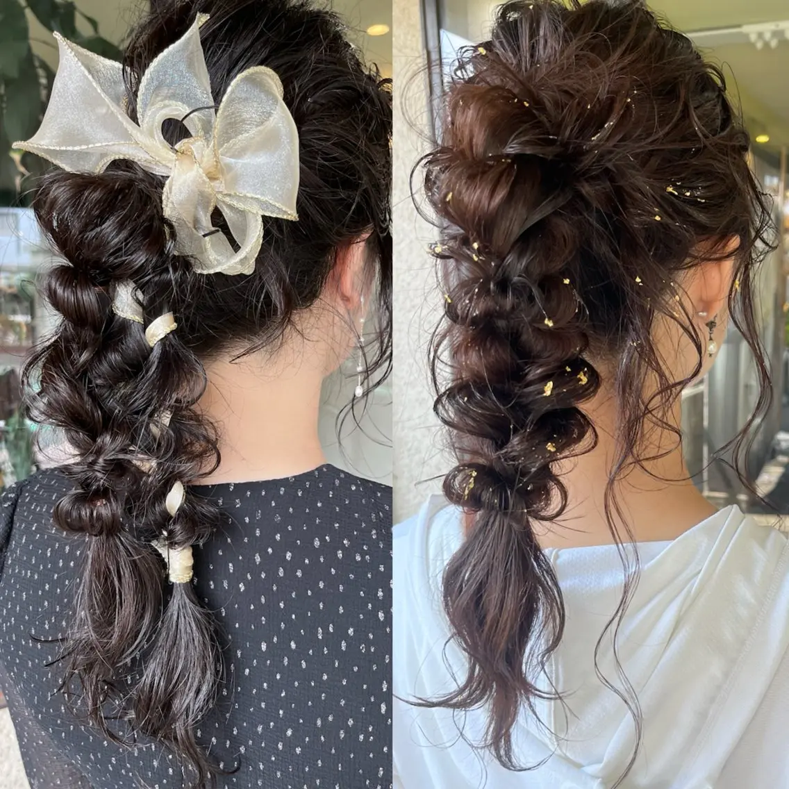 ヘアセットの写真