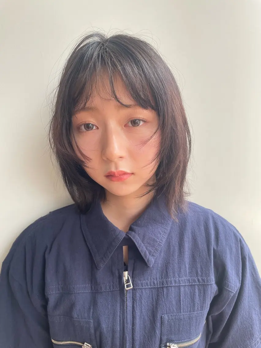 ミディアム カット 🎀レイヤー/パーマ カラー/ai🎀のヘアスタイル