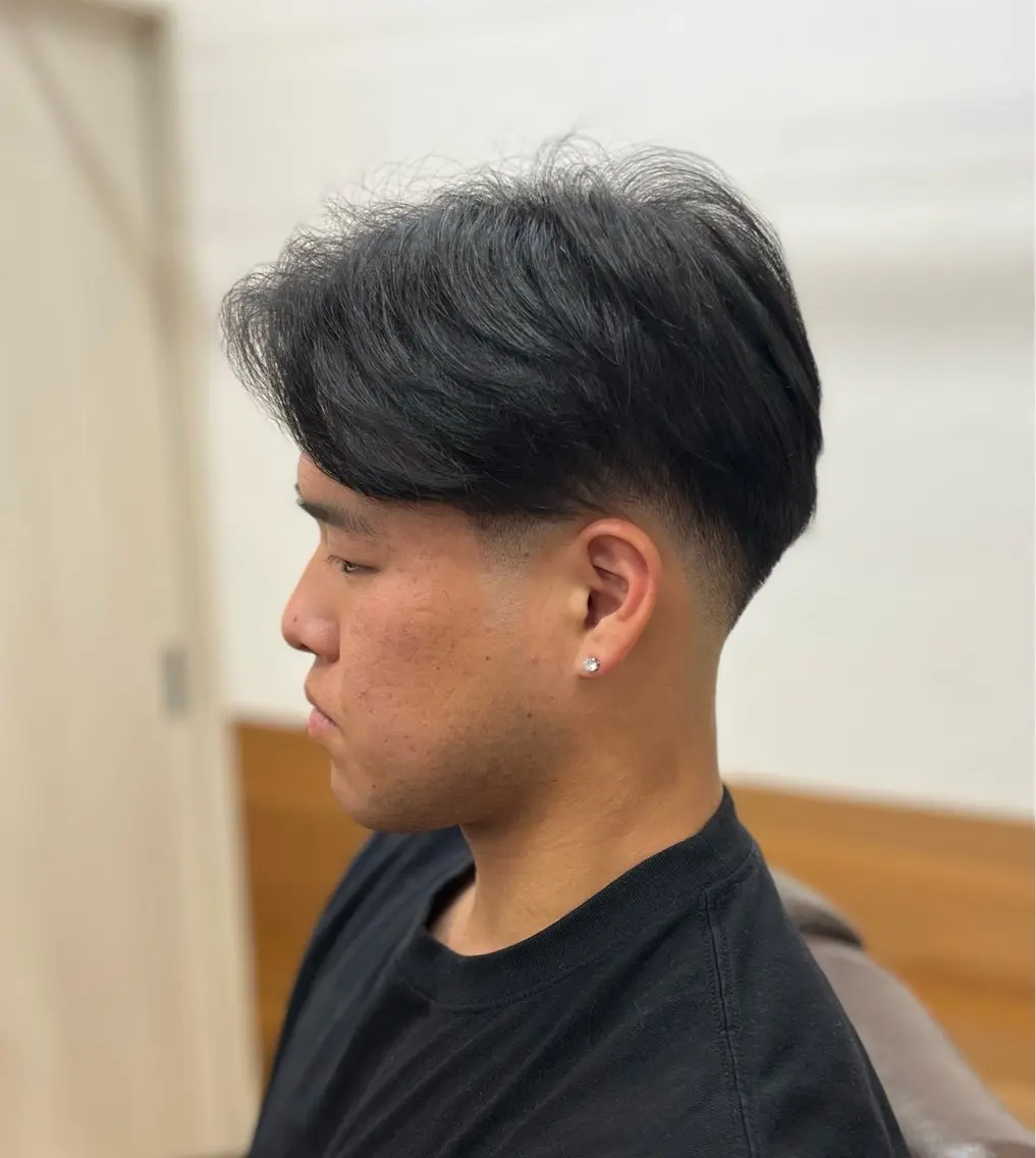 メンズモデルカットシャンプー付(フェード、スキンフェード、ウルフカットのみ)の写真