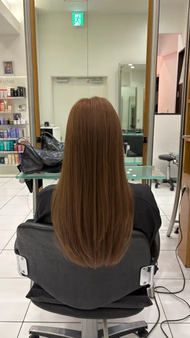 ロング 萩原 大翔のヘアスタイル