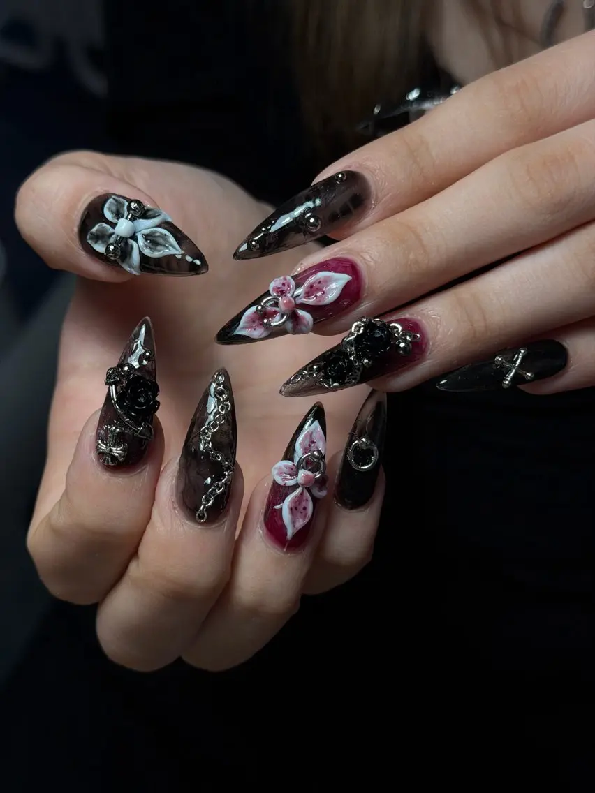 ネイル 韓国ネイル シンプルネイル ワンホンネイル ハンドネイル CoMo Nailのネイルデザイン