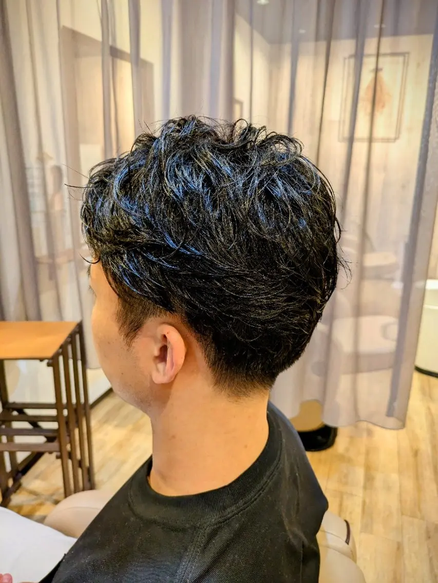 ショート メンズ フルムーン村上 心のヘアスタイル