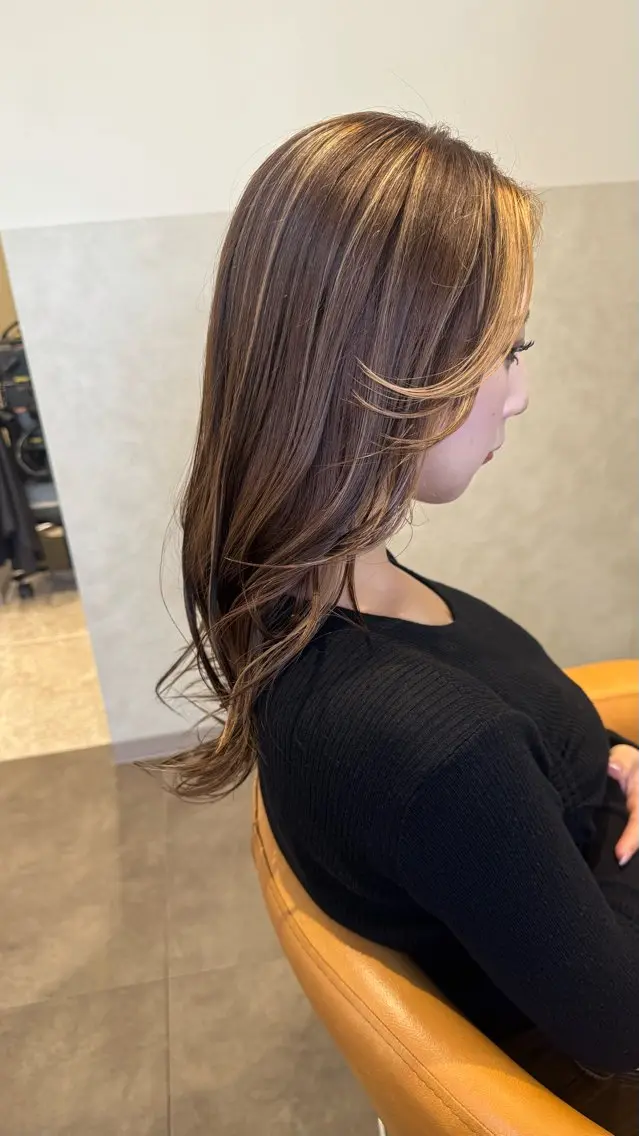 ロング カラー 札幌ブリーチカラー/ ダブルカラー/ドイのヘアスタイル