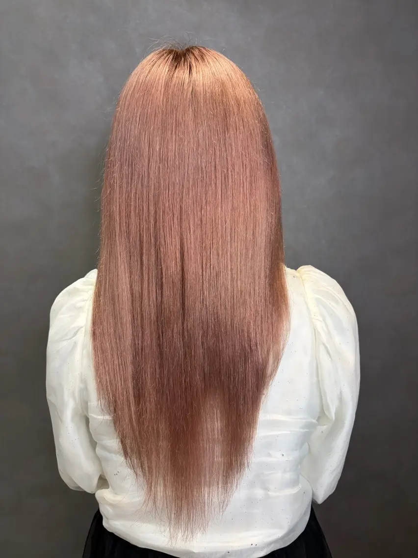 カラー ブロンド ハイトーンカラー ピンクカラー ヘアカラー 🎀ayana /仙台/艶カラー🎀のヘアスタイル