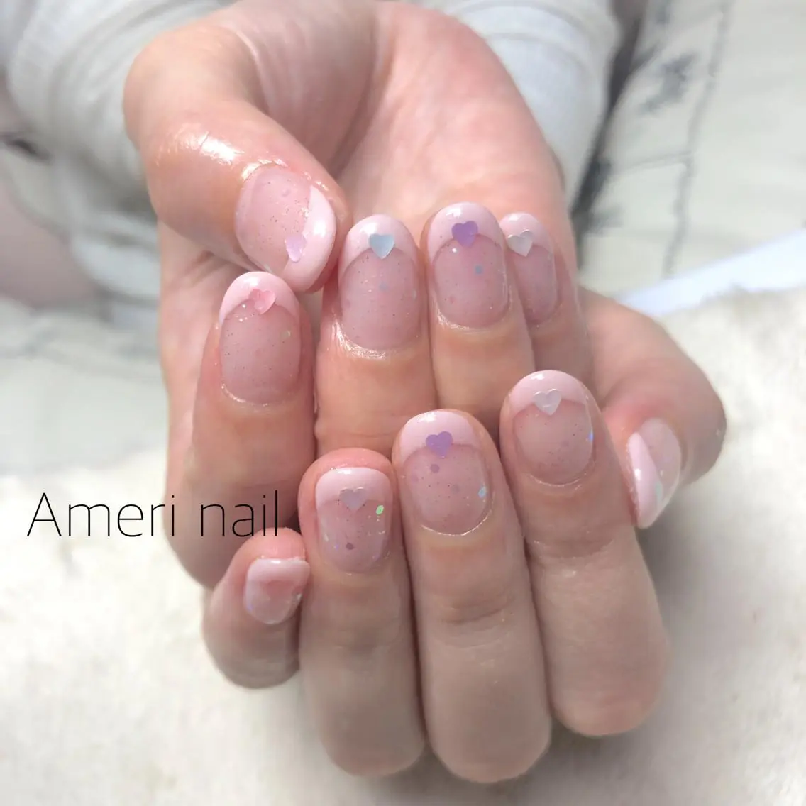 ネイル ハンドネイル Ameri nail /UKIのネイルデザイン