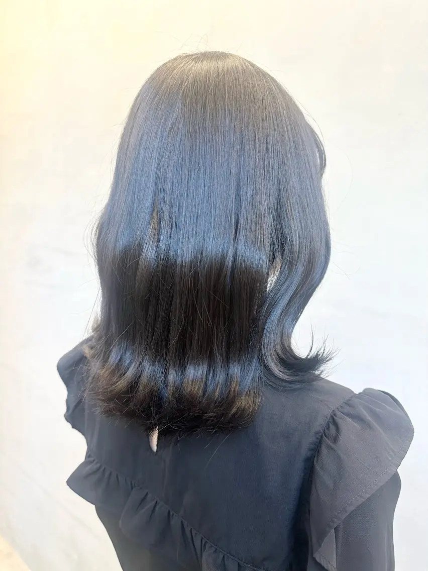ミディアム カット トリートメント 鈴木 涼太のヘアスタイル