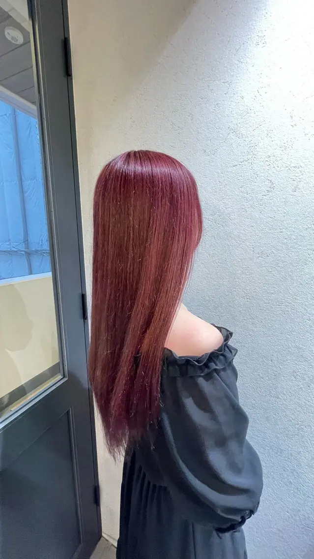 カラー 銀座：似合わせカラー オリーブ🫒アレンジのヘアスタイル