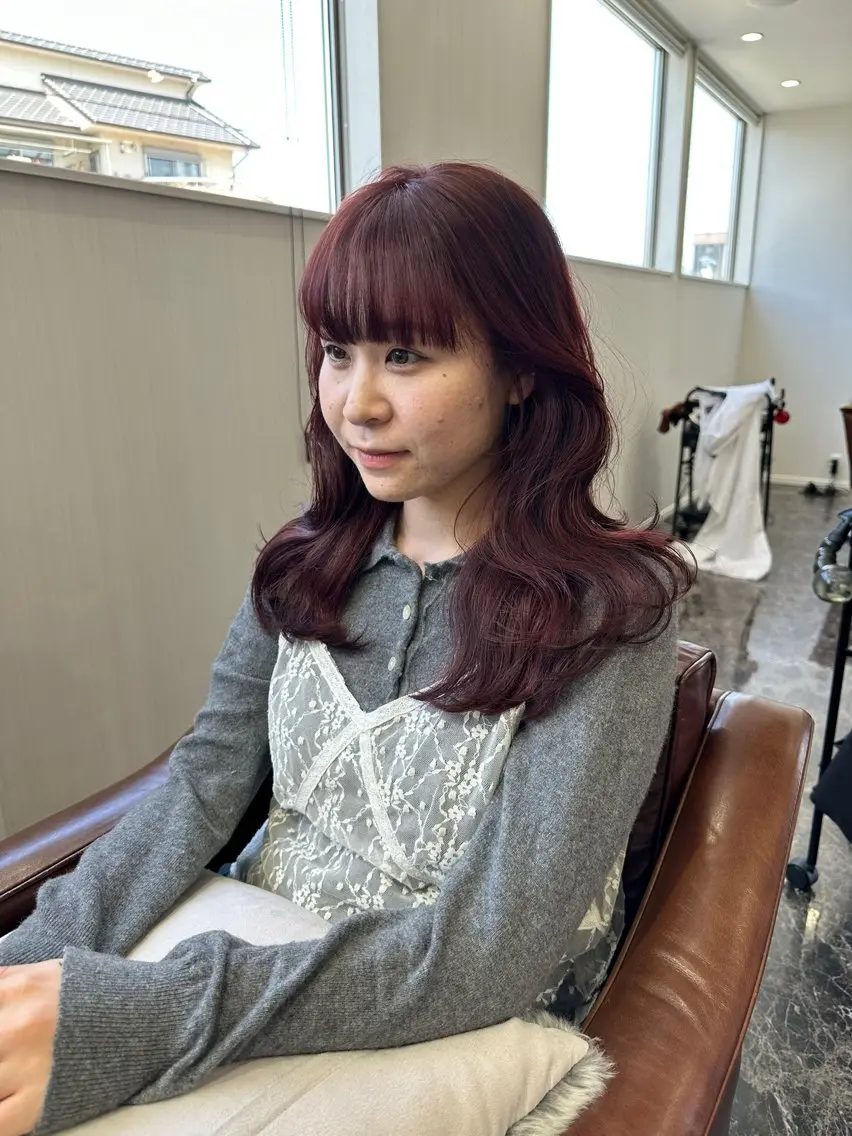 カラー 村田 菜摘のヘアスタイル