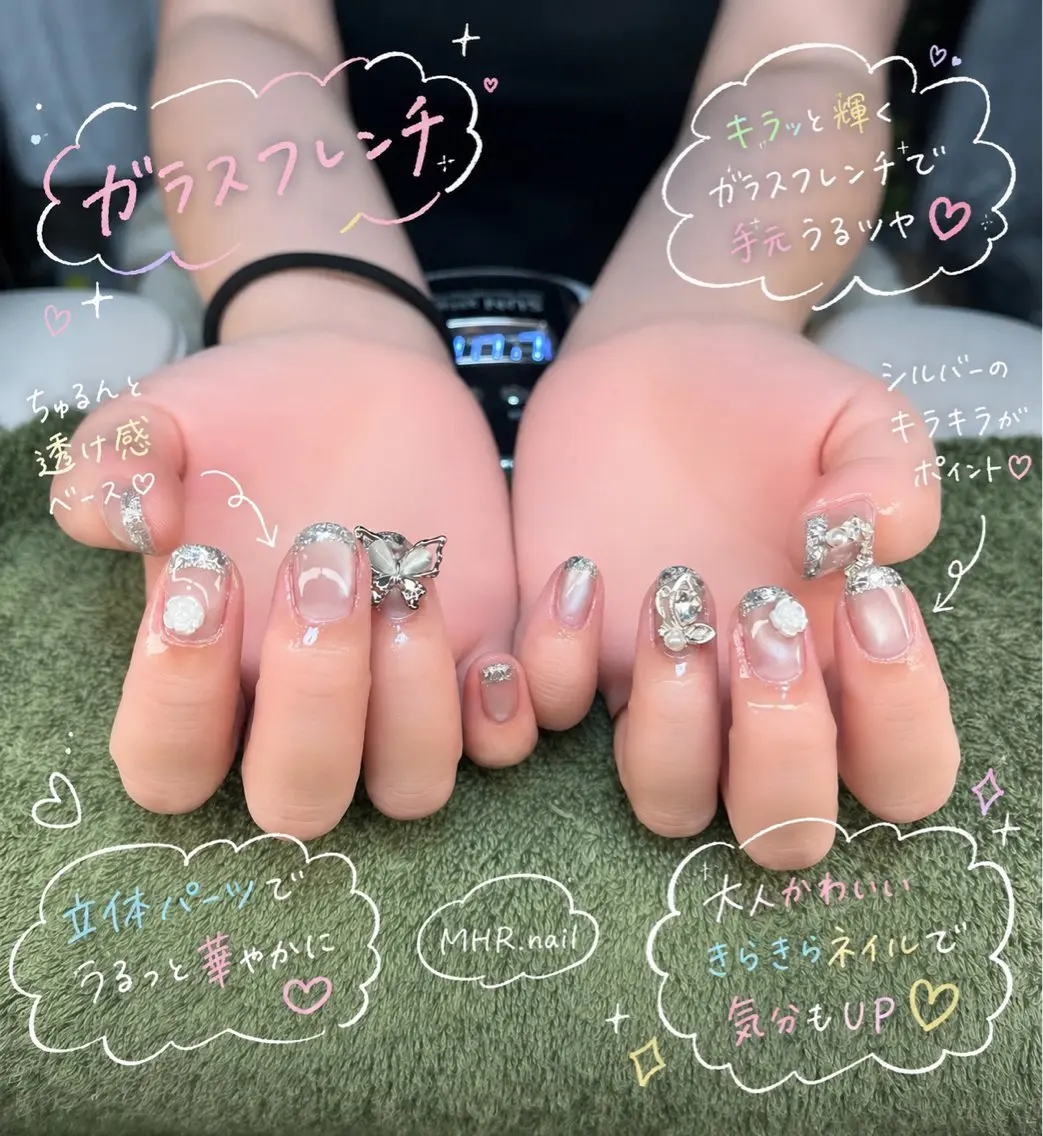 ネイル ハンドネイル フットネイル MHR nailのネイルデザイン