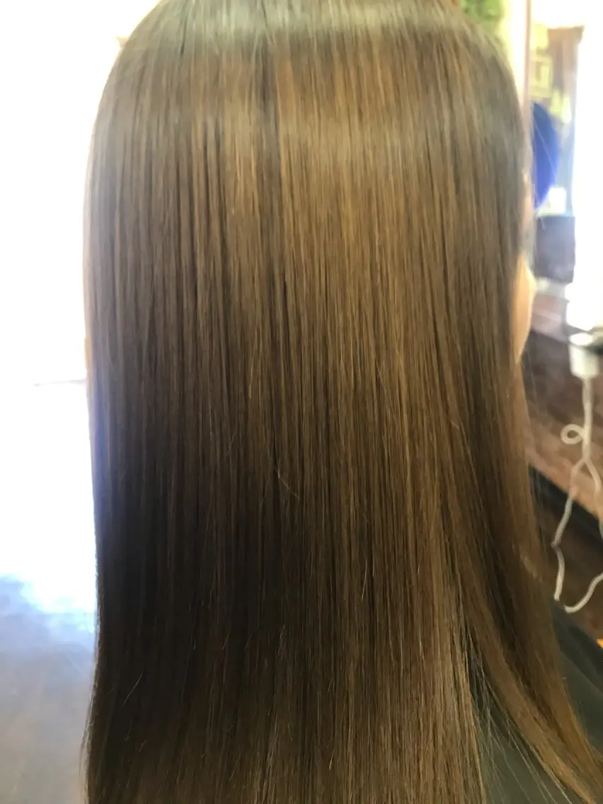 ロング パーマ 桧山 真のヘアスタイル